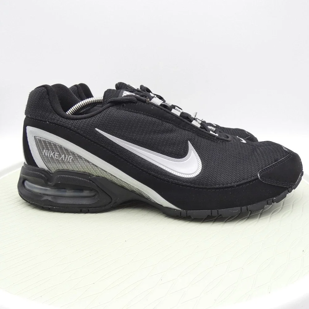 Nike Air Max Torch 3 319116-011 Men 13 Athletic Running Shoe Black White Sneaker